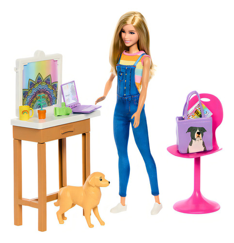 Barbie Set De Juego Con Muñeca Dani Hoyos Hpl09