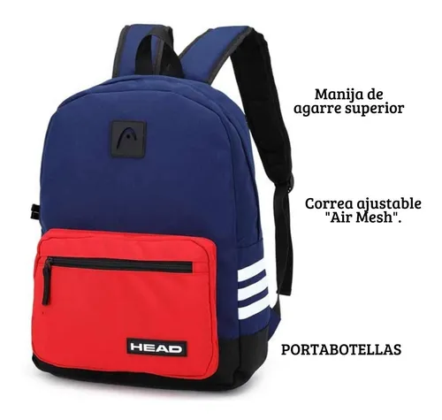 Mochila Hombre Mujer Head Porta Notebook Original Deportiva