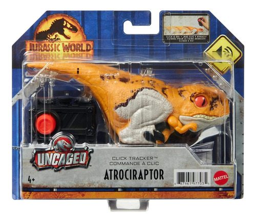 Dinosaurio Jurassic World Click Tracker Click/sonido Mattel