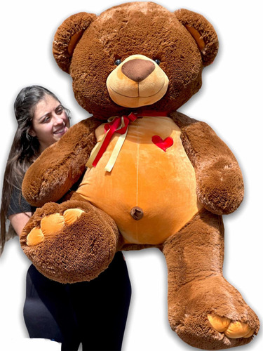 Oso Gigante De Peluche 140cms + Envío Gratis