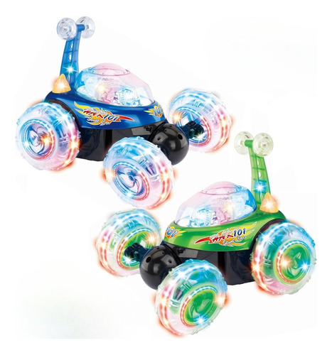 Autos De Acrobacias Haktoys Modelo Giro 360 Turbo Twister Color Personaje