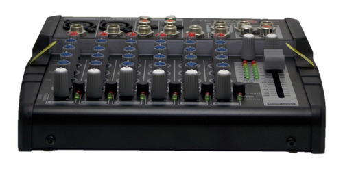 Imagem 6 de 7 de Mesa Som Automotivo E Pc Stetsom Stm1206 6 Canais Crossover