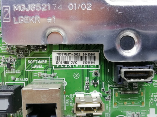 Mainboard LG 43uj6200 (Usado)