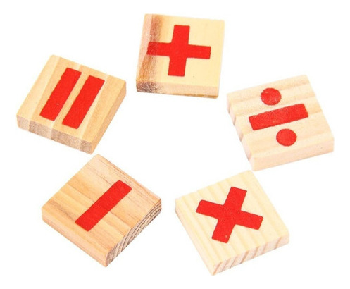 Matemáticas Manipulativas Madera Contando Palillos Los Niños
