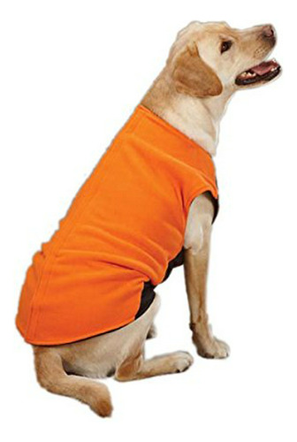 Chaleco Para Mascotas De Felpa Zack & Zoey - Naranja