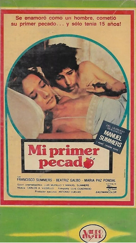 Mi Primer Pecado Vhs Sin Caja Francisco Summers Beatriz Galb