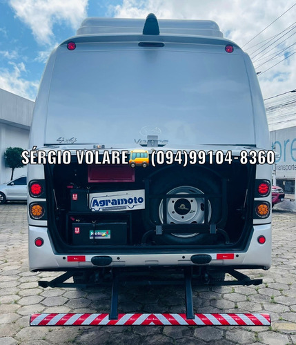 Imagem 6 de 15 de Micro Ônibus Volare New Attack 8 Tração 4x4 Cor Prata 2022