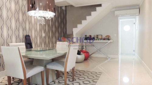 Imagem 7 de 15 de Lindo Sobrado Com Piscina E Ar Condicionado, Moderna E Aconchegante. - Mr71370