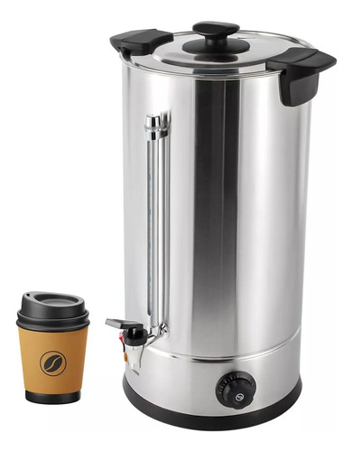 Termo Hervidor Eléctrico Acero Inoxidable 25 Lts