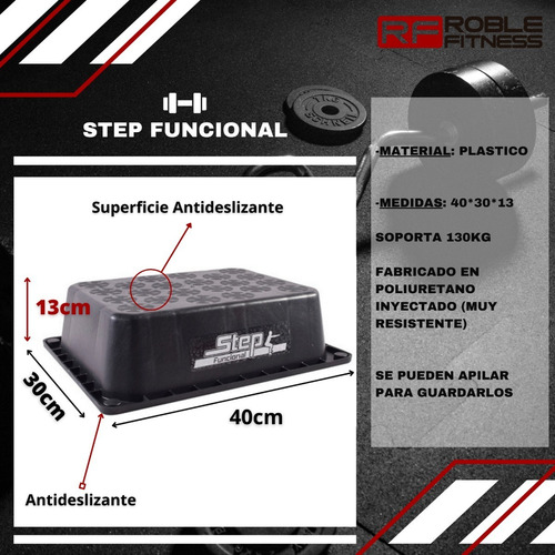 Kit Entrenamiento Step + Cono + Escalera Coordinacion