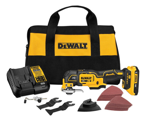 Ferramenta Oscilante Dewalt 20v Sem Fio Com Bateria E Carreg
