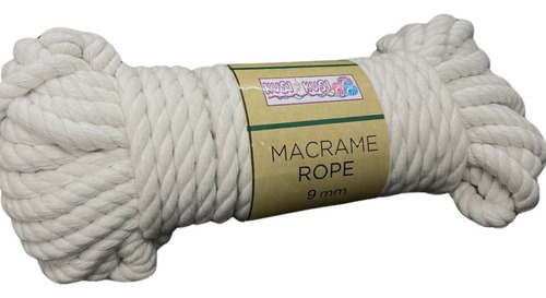Cordon Macrame Rope Kusi Kusi 9mm X500grs 20mts Tapiz Ecolog