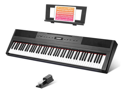 Piano Digital (s-600: Teclas Con Peso Completo)
