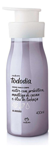 Creme Desodorante Nutritivo Para O Corpo Tododia Algodão