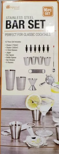 Kit De Bartender De 16 Piezas