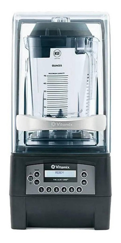 Imagen 1 de 3 de Licuadora Vitamix The Quiet One 1.4 L negra 120V
