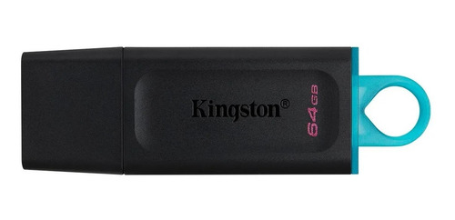 Imagen 2 de 6 de Pendrive 64gb Kingston Exodia Dtx Usb 3.2 Dtx/64 Negro !!