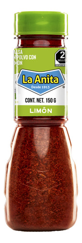 Aji Salsa Chile En Polvo Con  Limón Picante La Anita 150g 