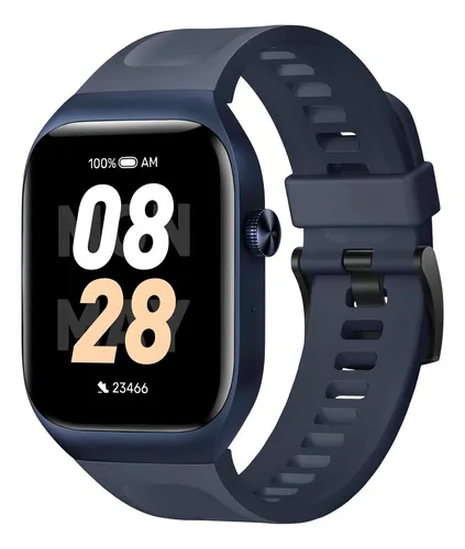 Reloj inteligente Mibro T2, GPS, 2 ATM, 105 Sports, dos pulseras, funda azul oscuro