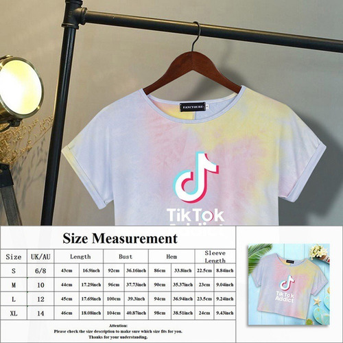 Imagen 2 de 6 de Tik Tok Camiseta Sexy Corta