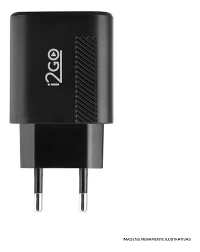 Carregador Turbo  De Parede Tipo Usb-c 18w  I2go Pro   18w