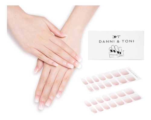 Danni &toni - Calcomanas De Uas, Esmalte De Gel Semicurado,