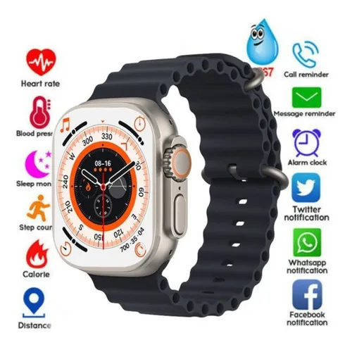 Reloj Inteligente Smartwatch S9 Ultra Set 3 Mallas Correas