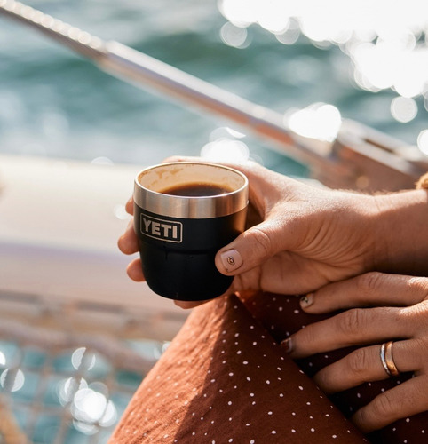 Yeti Rambler 120ml Canecas Café Expresso - Pct 2 Unid - Azul