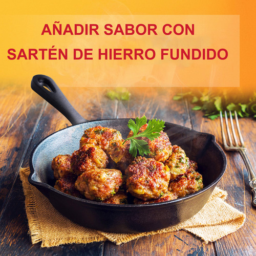 Sartenes De Hierro Fundido Juego De Sartenes 3 Piezas