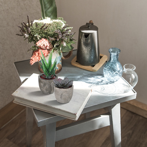 Ounona, 3 Unidades, Suculentas Artificiales, Suculentas Deco