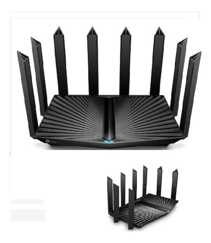 Tp-link Router  Ax90 Wi-fi 6 Triple Bda. Ax6600 8 Antenas