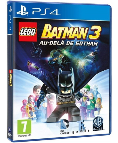 Jogo Lego Batman 3 Beyond Gotham Ps4 Disco Físico Dublado Br