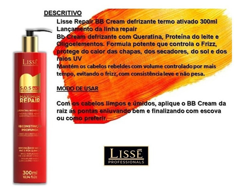 2 Máscaras Revigorante Pro Day 2,5k + Creme De Pentear Lissé