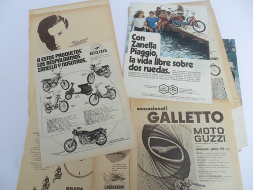 Zanella Surumpio Sapucai Gilera Lambretta Publicidad Moto 