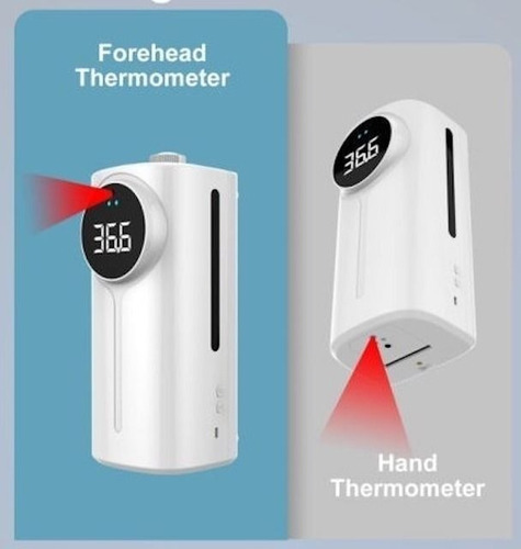 Imagen 5 de 6 de Dispensador Automatico De Gel Con Termometro K9 Pro En Kit