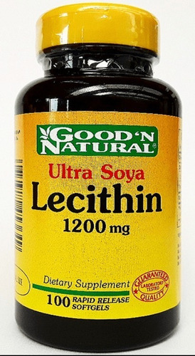 Lecitina Soya 1200mg X 100tab - Unidad a $51990