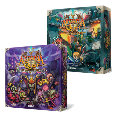 Juego Mesa Arcadia Quest Y Exp Mas Allá De La Tumba Español