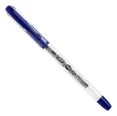 Caneta Azul Gel Gelocity Stic Com Ponta Fina 0.5mm