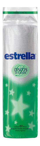 Estrella - Algodón - Discos - 80 Unidades