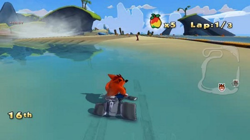 Imagen 2 de 4 de Ctr Crash Team Racing Ps3 Digital Playstation 3 Bandicoot
