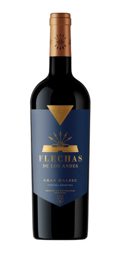 Vino Flechas De Los Andes Gran Malbec 750ml. B. Rothschild