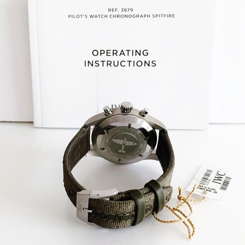 Iwc Spitfire Chronograph 2019 Lançamento 41mm Completo