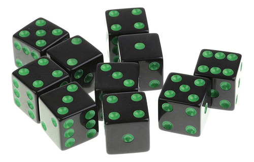Conjunto De Dados Para Jogos De Tabuleiro Verde Verde