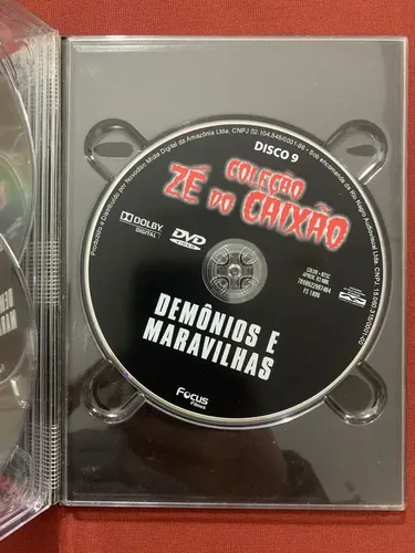 Dvd - Caixa Col. Zé Do Caixão - 9 Filmes Do Mestre Do Terror