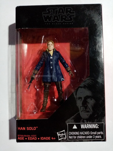 Star Wars Black Series Han Solo Force Awakens 3.3/4 2015 #2