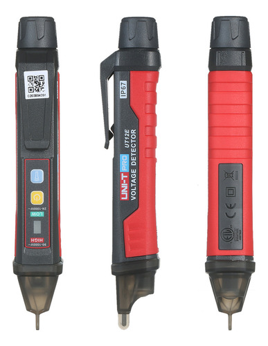 Detector De Voltaje Uni-t Ut12e Tester Pen Led