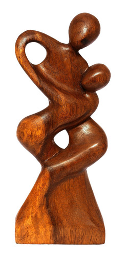 G6 Collection Estatua De Escultura Abstracta De Madera Hecha