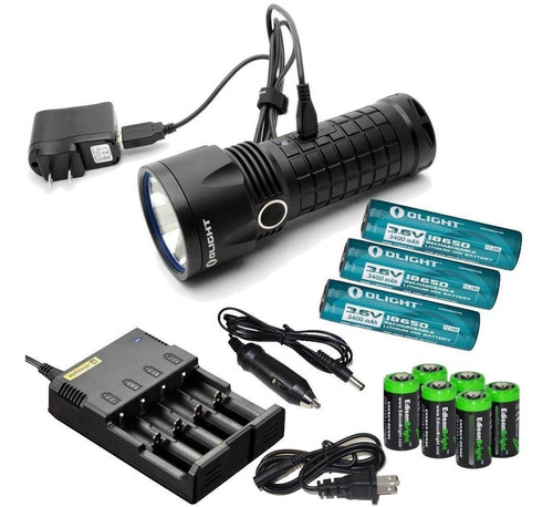 Olight Sr52 intimidator 1200 lúmenes Cree Xm-l2 led Usb Reca