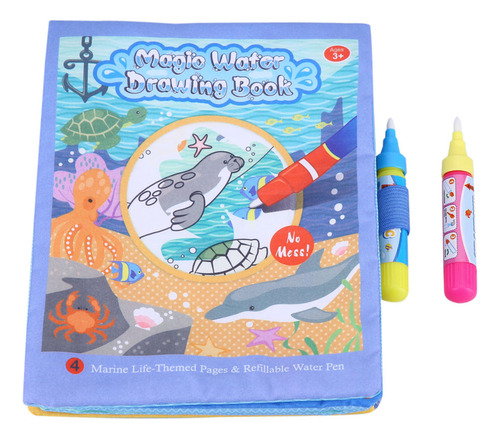 Libro De Tela De Pintura De Dibujo De Agua Para Bebés Niños
