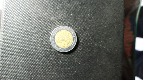 Moneda De Colección De Cinco Pesos Francisco Primo De Verdad (Usado)